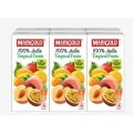 MARIGOLD 100% JUICE TROPICAL FRUITS 200MLX6