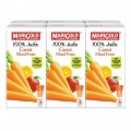 MARIGOLD 100% JUICE CARROT MIXED FRUITS 200MLX6