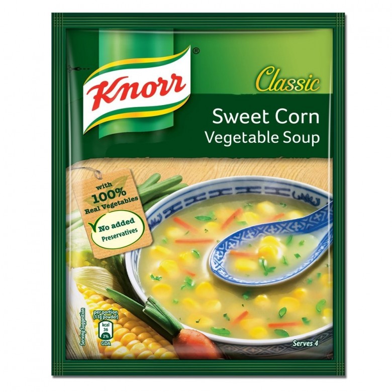 KNORR CLASSIC SWEET CORN VEGETABLE SOUP 44G