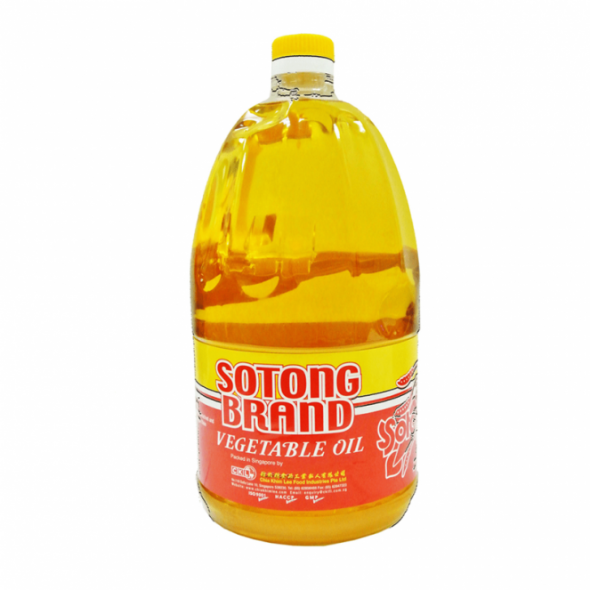Sotong Brand Vegetable Oil 2L