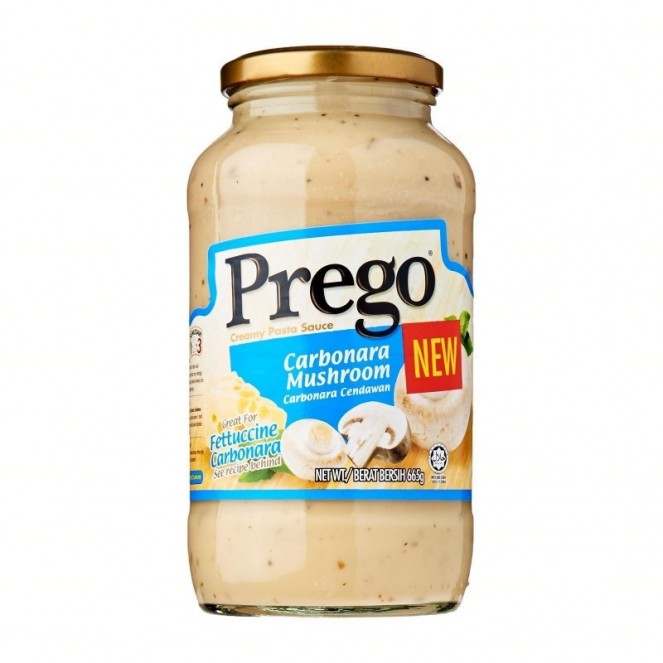 Prego Carbonara Mushroom 665g