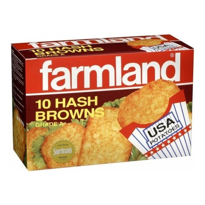 Farmland 10 Hash Browns Grade A 700g