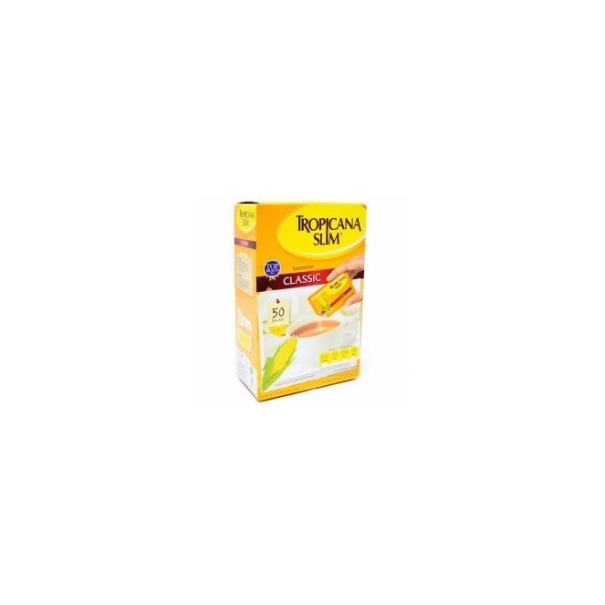 Tropicana Slim Sweetener Classic 50 Sachet 125g