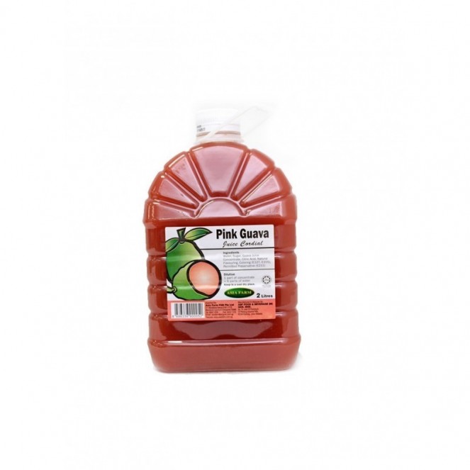Asia Farm Pink Guava Juice Cordial 2L