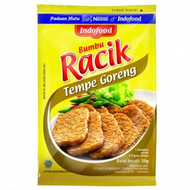 INDOFOOD BUMBU RACIK TEMPE GORENG 20GX5 SACHETS