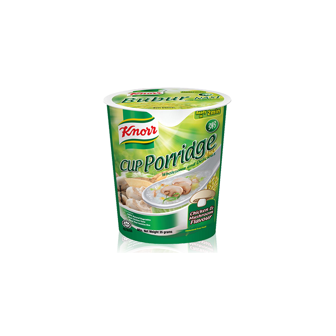 Knorr Cup Porridge Chicken & Mushroom Flavour 35g