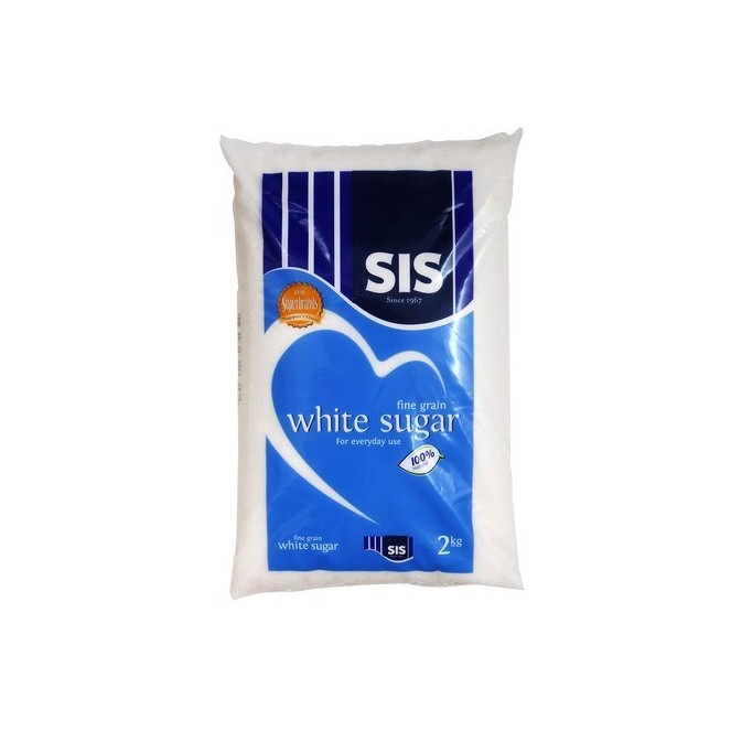 Sis Fine Grain White Sugar 2kg