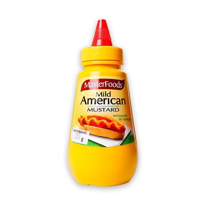 MasterFoods Mild American Mustard 250g