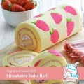 Strawberry Swiss Roll