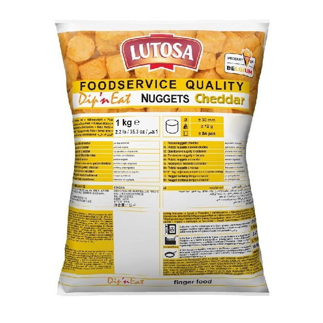 Lutosa Nuggets Cheddar 1kg