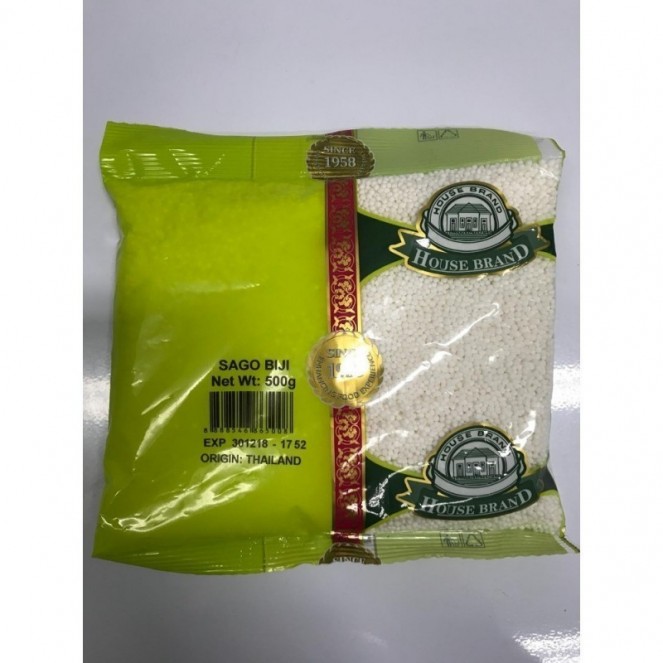 HOUSE BRAND SAGO BIJI 500G