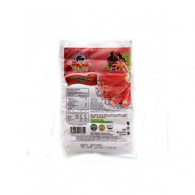 Dodo Crab Flavoured Sticks 250g