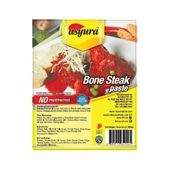 Asyura Bone Steak Paste 280g
