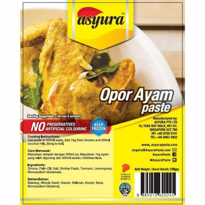 Asyura Opor Ayam Paste 280g