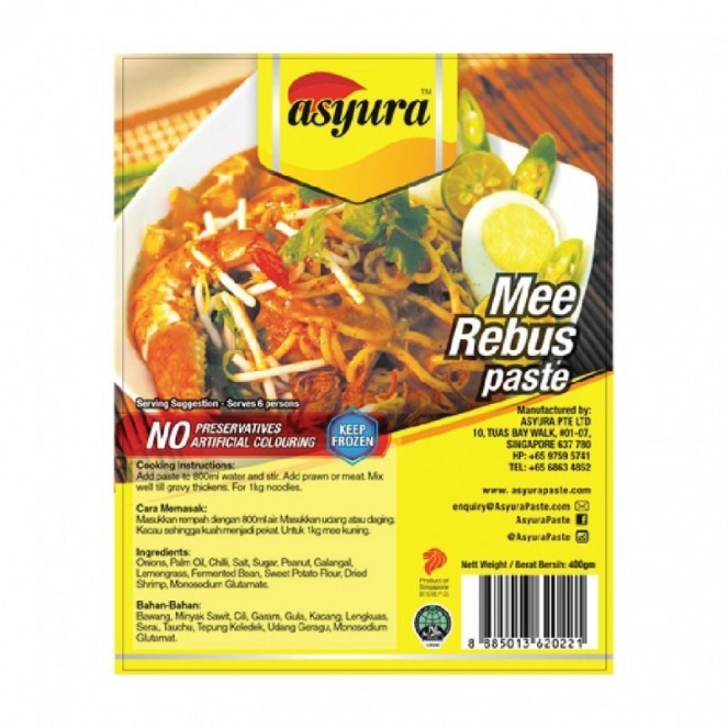 Asyura Mee Rebus Paste 400g
