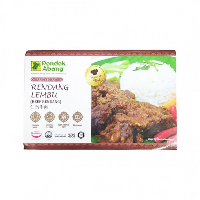 Pondok Abang Rendang Lembu 400g