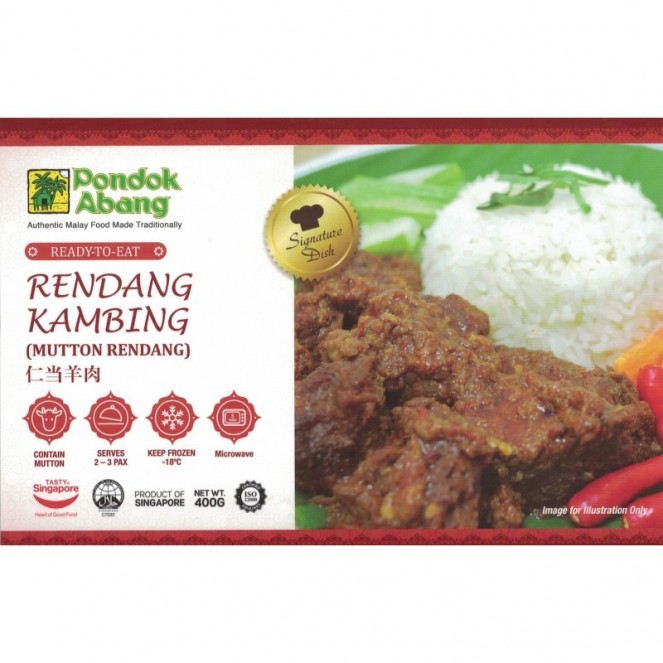 Pondok Abang Rendang Kambing 400g