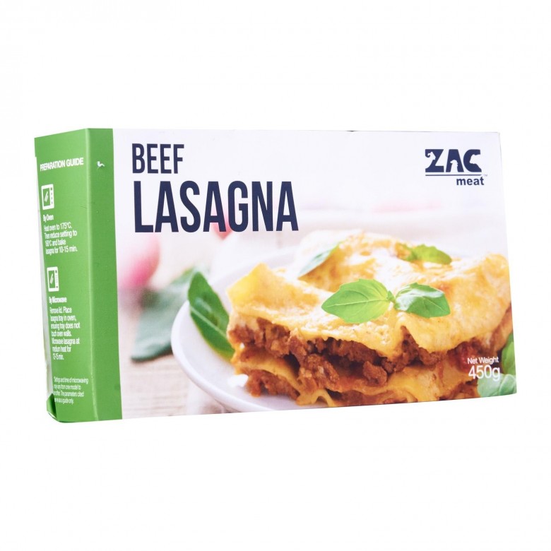 ZAC Beef Lasagna 450g