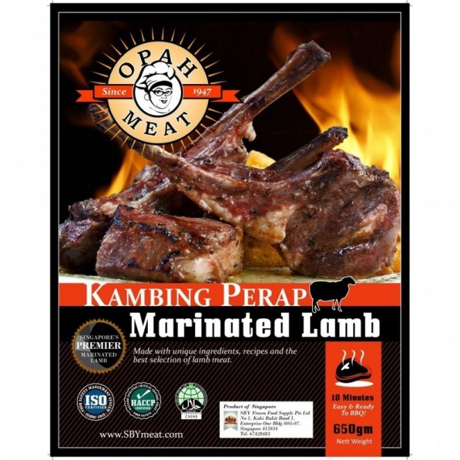 Opah Marinated Lamb 650g