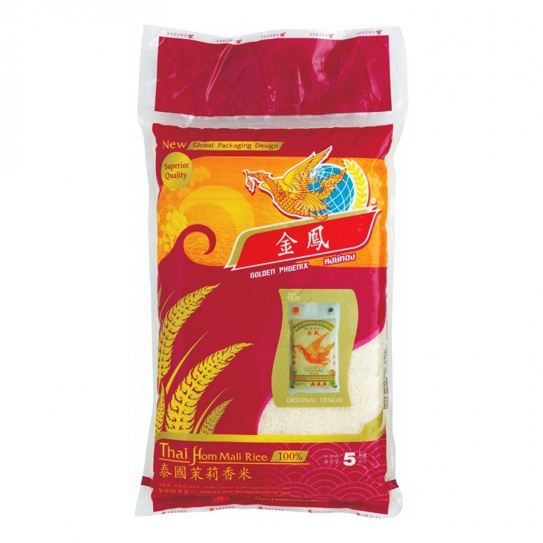 GOLDEN PHEONIX THAI HOM MALI RICE 5KG