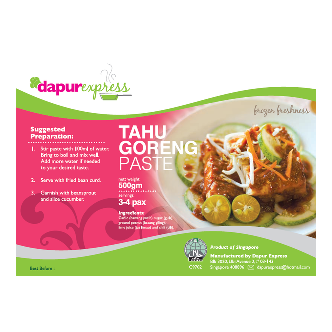 Dapurexpress Tahu Goreng Paste 500g