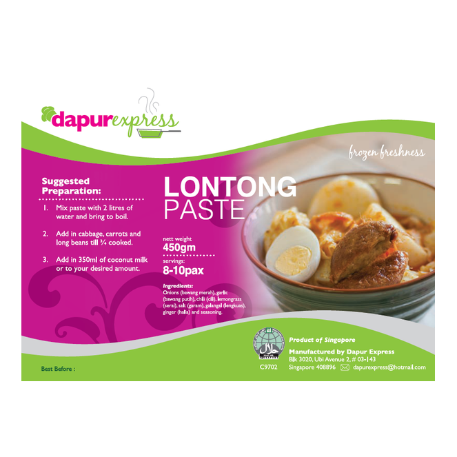 Dapurexpress Lontong Paste 450g