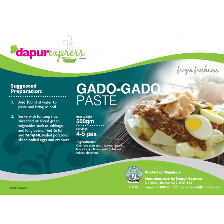 Dapurexpress Gado-Gado Paste 500g