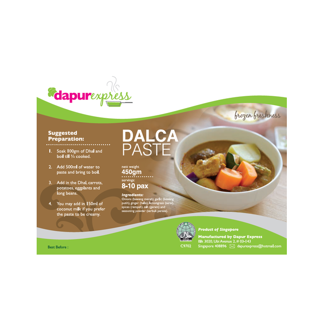 Dapurexpress Dalca Paste 450g