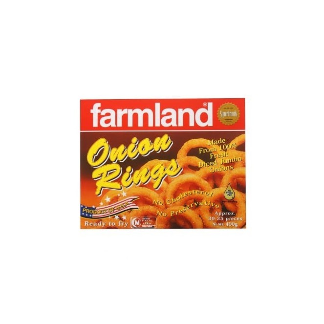 Farmland Onion Rings 400g