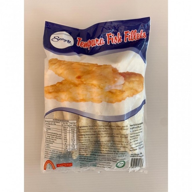 Seagift Tempura Fish Fillets 500g