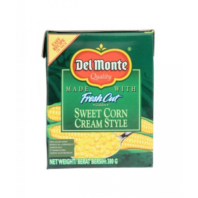 Del Monte Sweet Corn Cream Style 380g