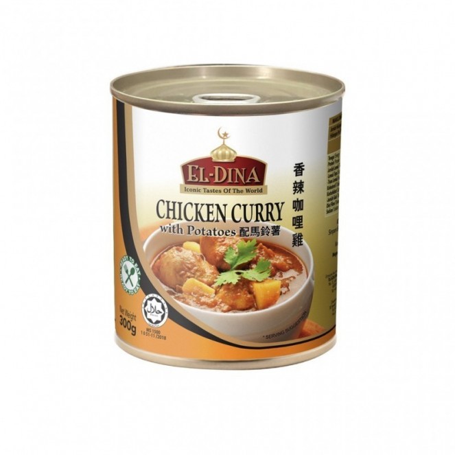 El-Dina Chicken Curry With Potatoes 300g