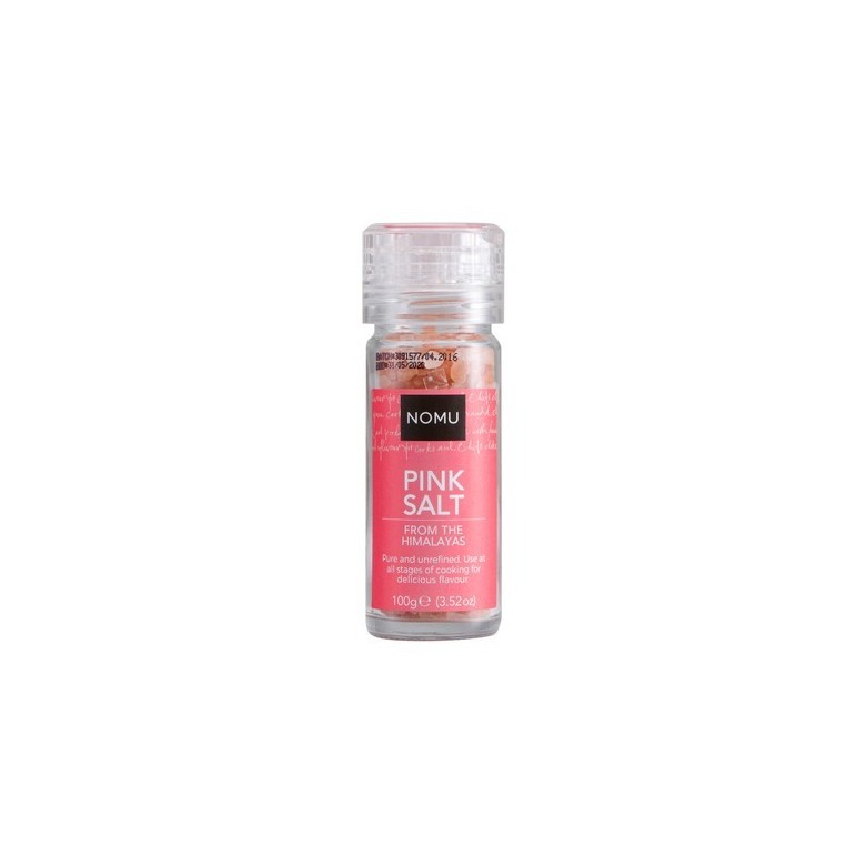 NOMU PINK SALT FROM THE HIMALAYAS 125G