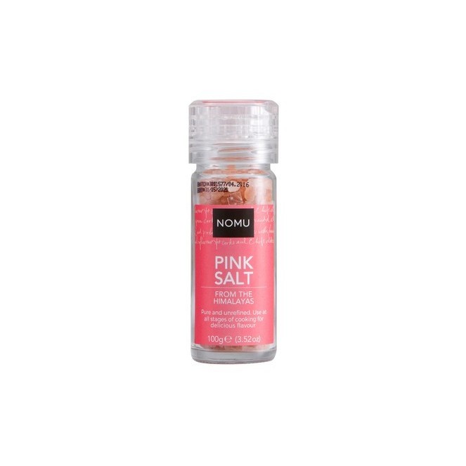 NOMU PINK SALT FROM THE HIMALAYAS 125G