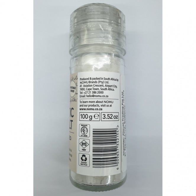 NOMU ATLANTIC SEA SALT HAND- HARVESTED 100G