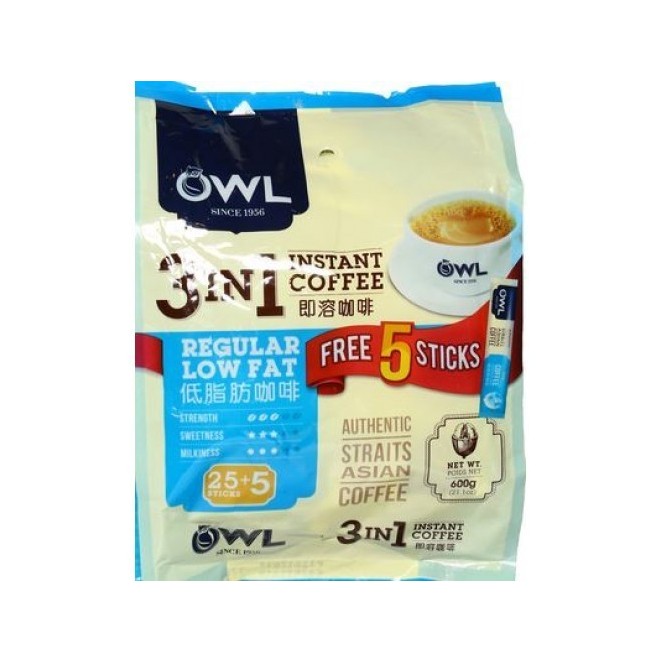 Owl Regular Low Fat 3in1 25+5s