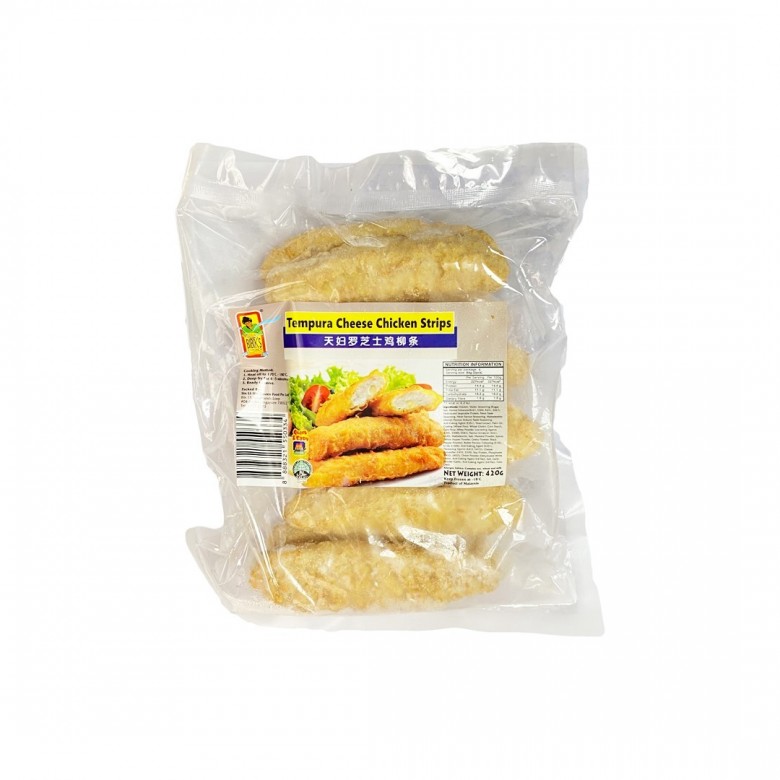 Bibik Tempura Cheese Chicken Strip 500g