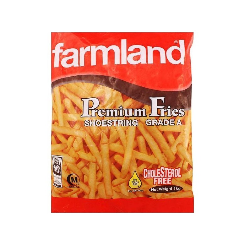 Farmland Premium Fries Shoestring 1kg