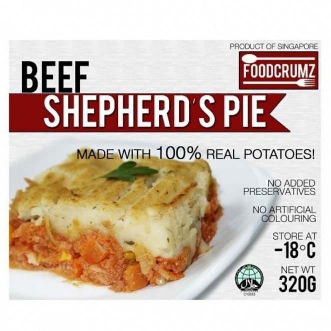 Foodcrumz Beef Shepherd's Pie 320g