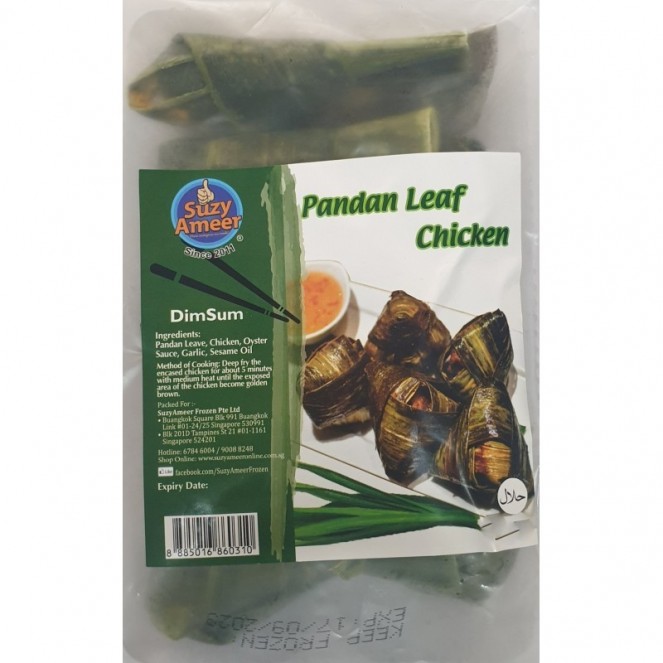 SuzyAmeer Pandan Leaf Chicken 10pcs