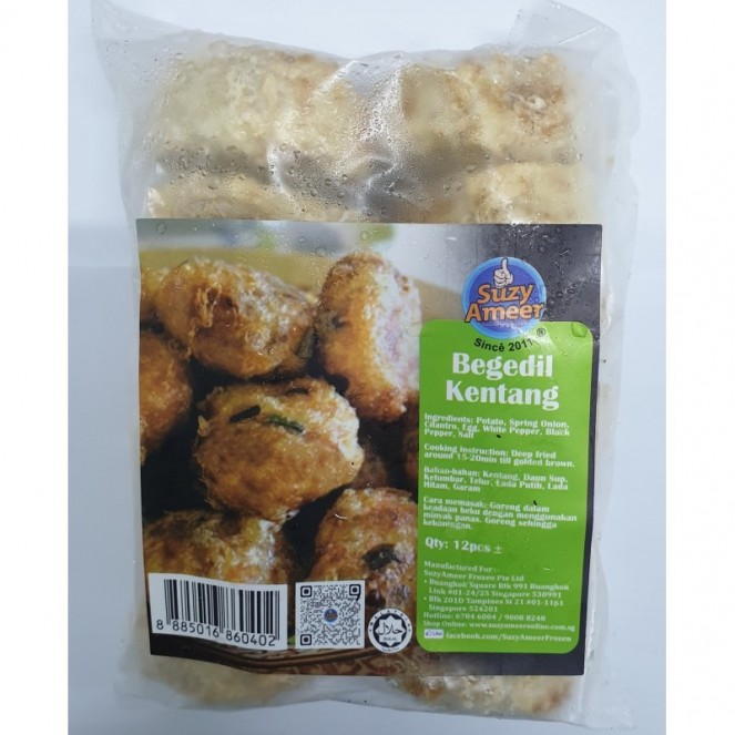 SuzyAmeer Begedil Kentang 12pcs