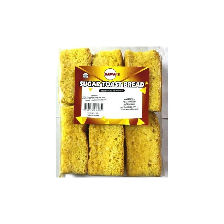 Bawa's Sugar Toast Bread 150g