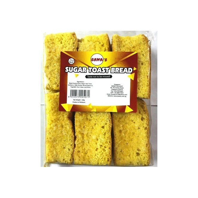Bawa's Sugar Toast Bread 150g