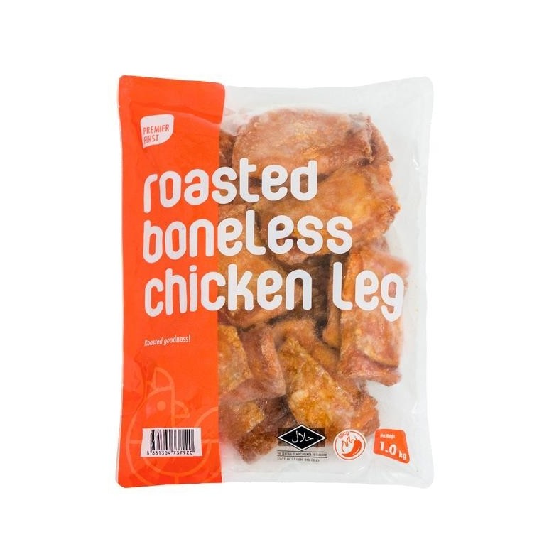 Premier First Roasted Boneless Chicken Leg Spicy 1kg