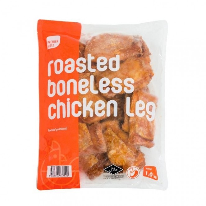 Premier First Roasted Boneless Chicken Leg Spicy 1kg