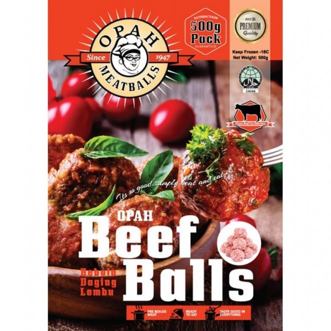 Opah Beef Balls 500g
