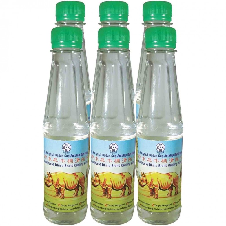 Antelope & Rhino Brand Cooling Water (6x200ml)