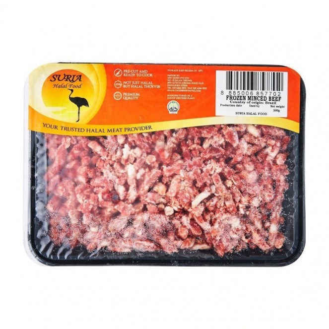 Suria Frozen Minced Beef 500g