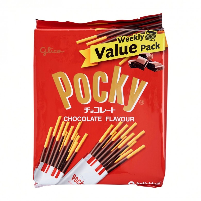Glico Pocky Chocolate Flavour Value Pack 8s