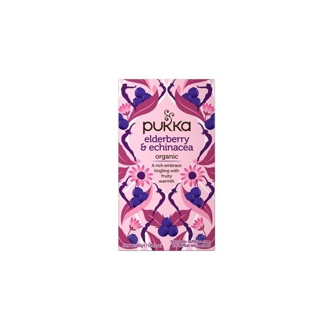 Pukka Elderberry & Echinacea Organic 40g